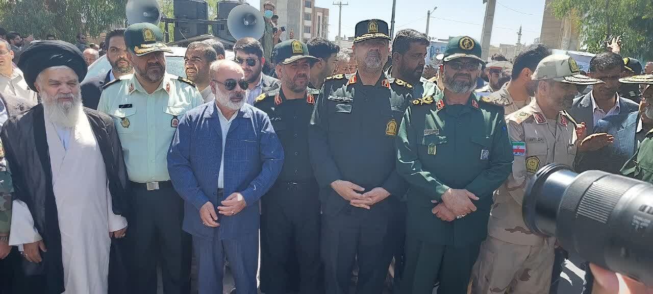 تشییع پیکر مطهر شهیدان مدافع وطن در زاهدان + فیلم/ تصاویر