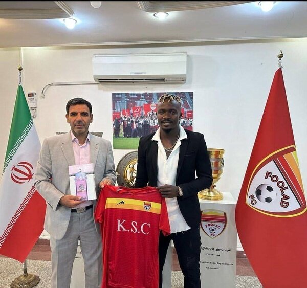 گادوین منشا به فولاد خورستان پیوست+ عکس