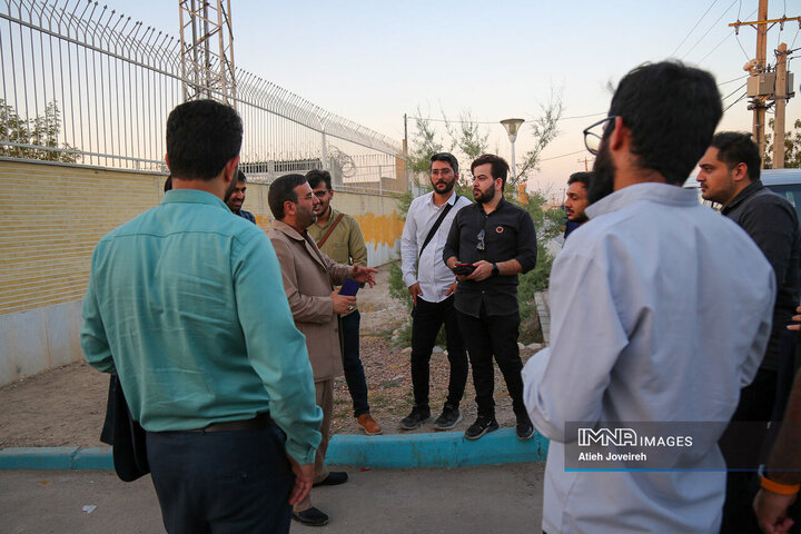 بازدید فعالین رسانه‌ای مجازی از پروژه‌های عمرانی و خدماتی شهرداری منطقه 14 اصفهان