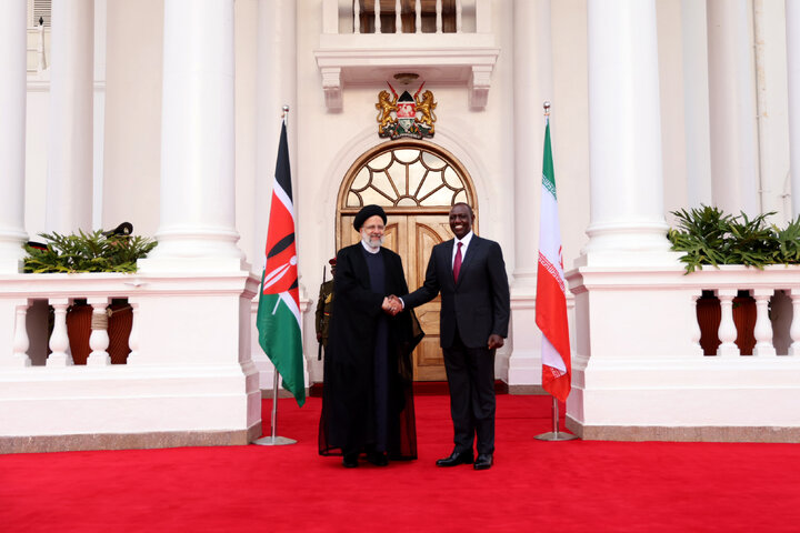 Raeisi enters Kenya as part of his visit of three African states