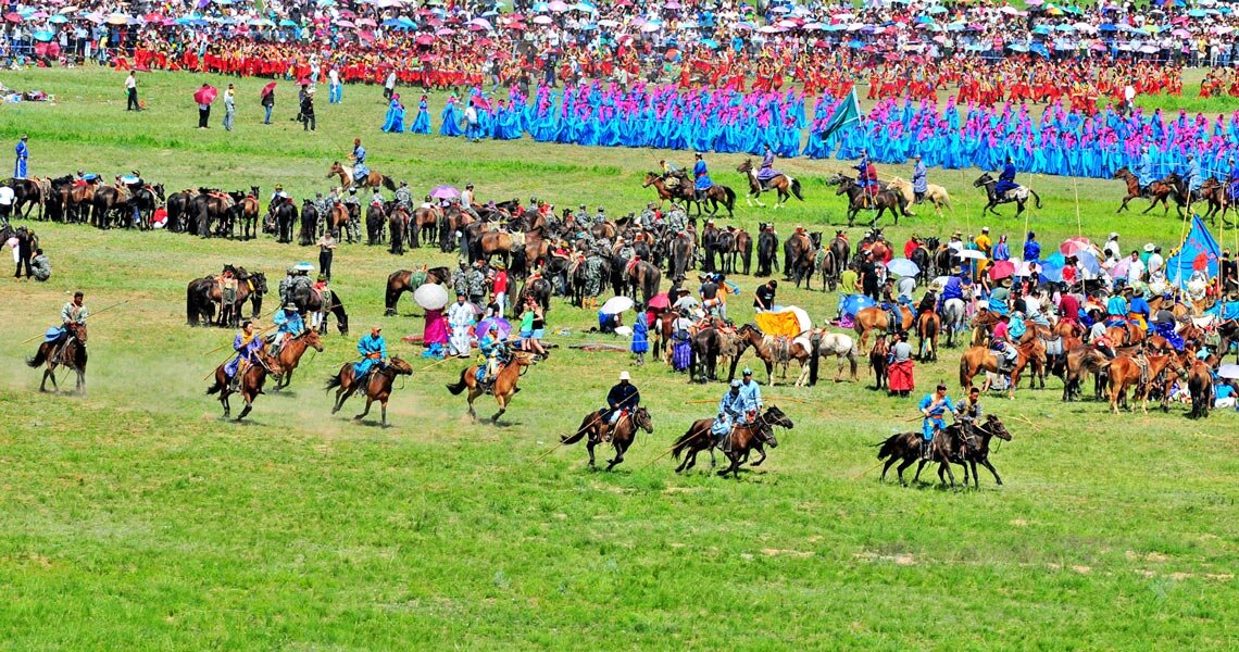 آغاز جشنواره باستانی «نادام» در مغولستان