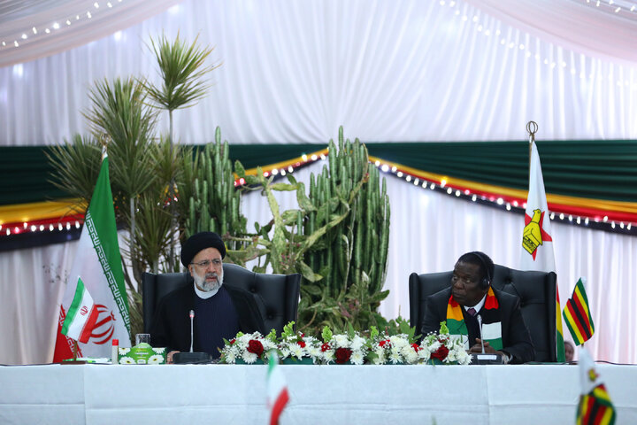 آیت‌الله رئیسی: ایران و زیمبابوه برای توسعه تجارت اراده دارند
