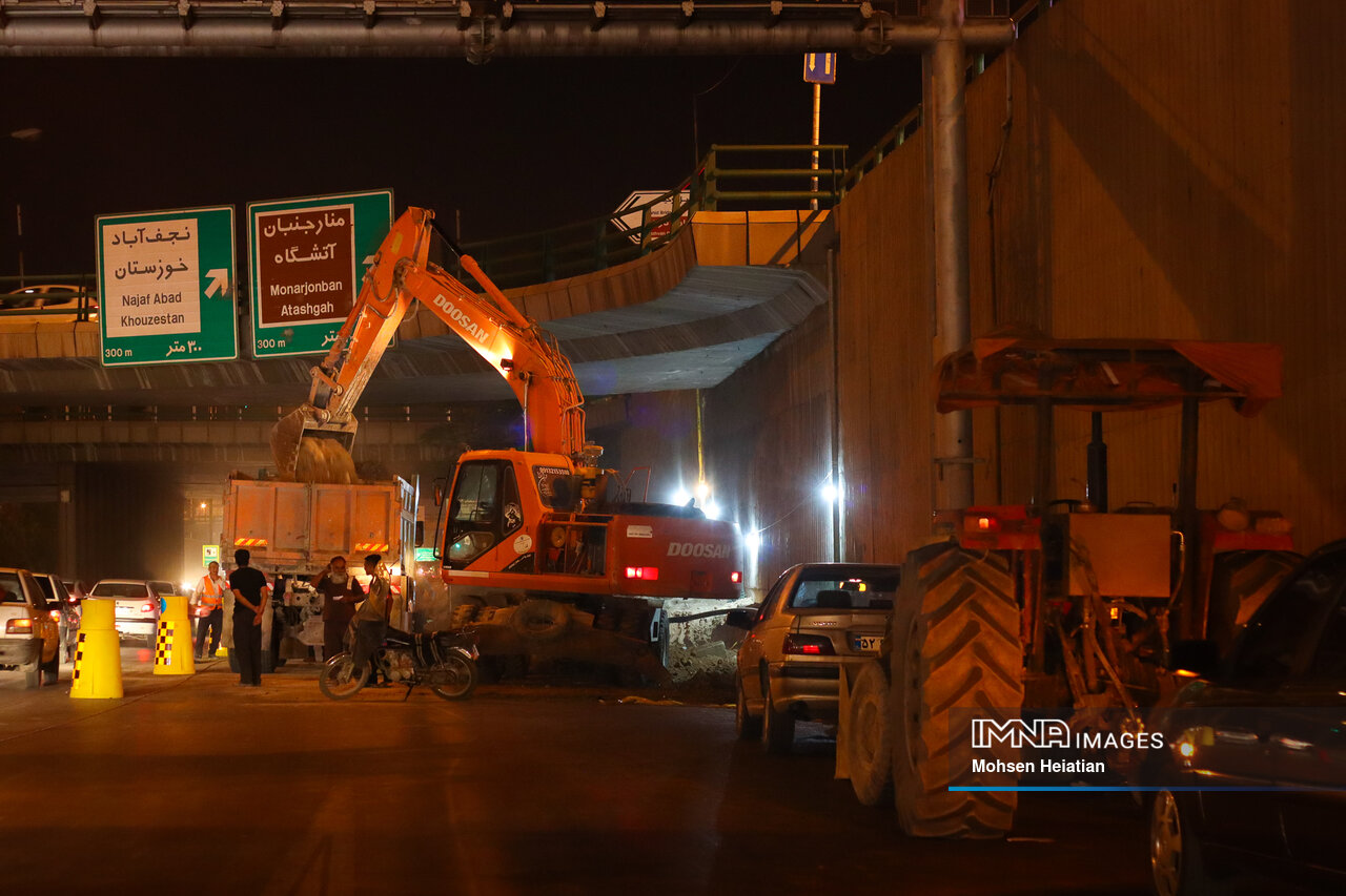 «صاحب‌روضات» پلی برای کاهش ترافیک بزرگراه شهید خرازی
