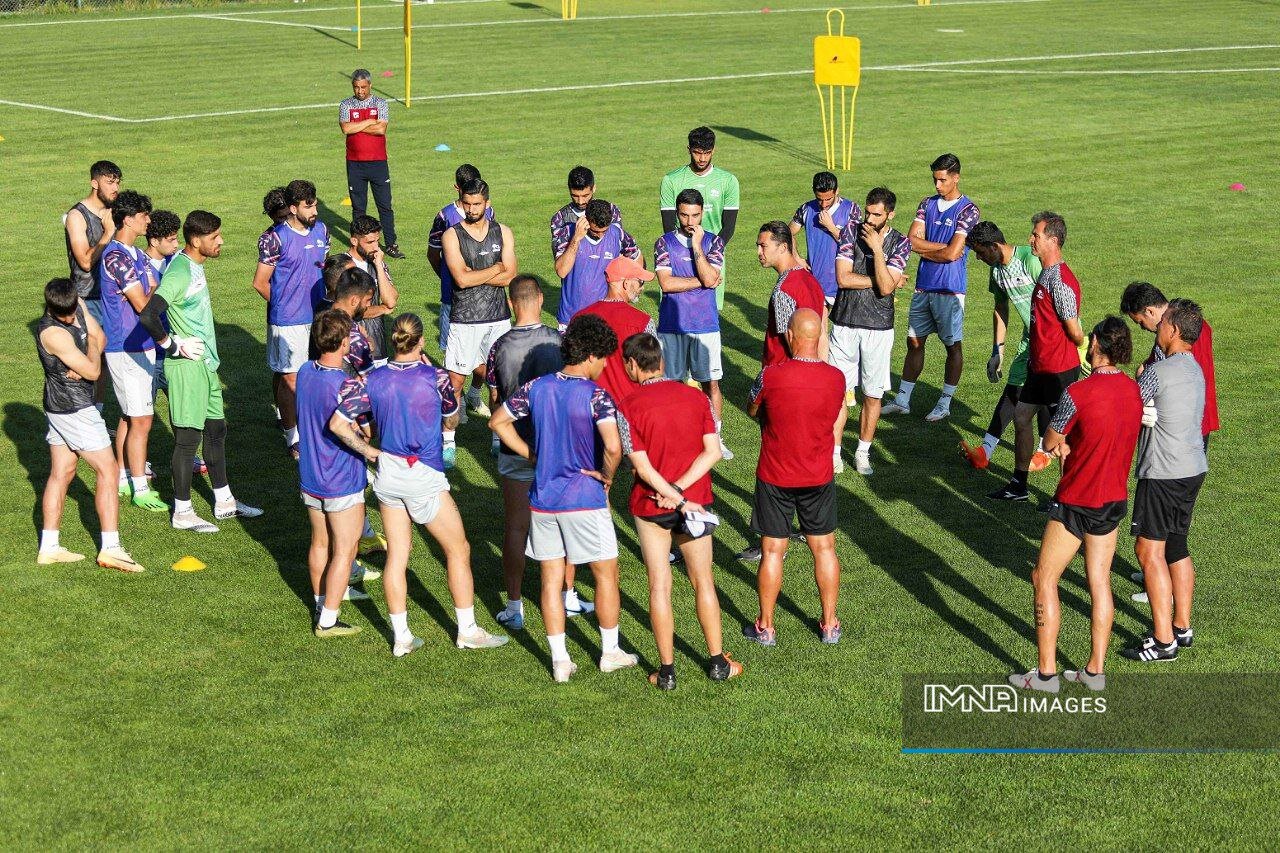 تمرین شاگردان خمز در سهنوبت برگزار شد