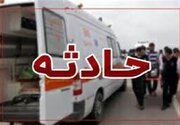 ۴۷ مصدوم در برخورد اتوبوس با تریلی در محور خرانق _ یزد