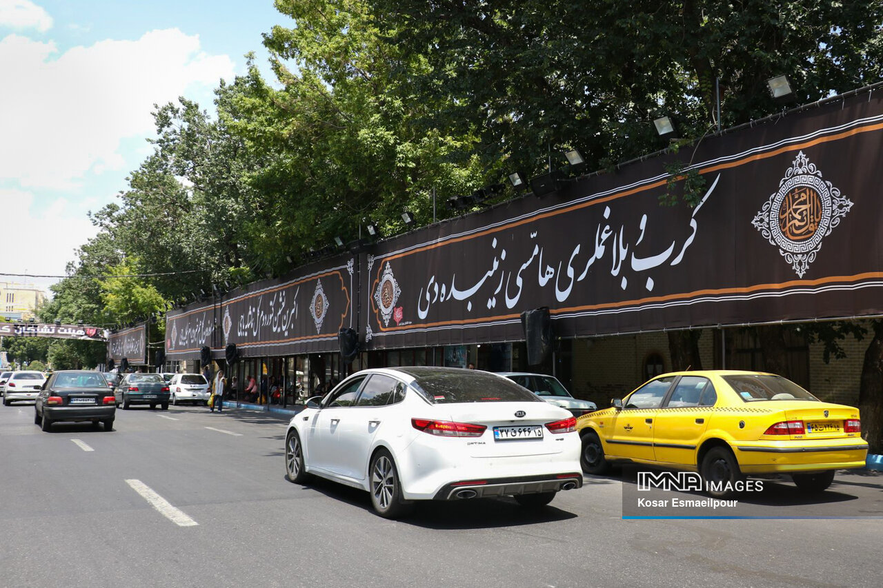 این شهر عزادار حسین(ع) است