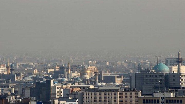 مشهد همچنان مستعد پدیده گرد و غبار است