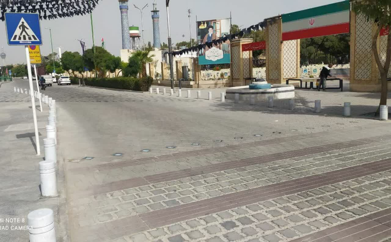 پروژه سنگ‌فرش خیابان امام سجاد (ع) اصفهان زودتر از موعد به بهره‌برداری رسید