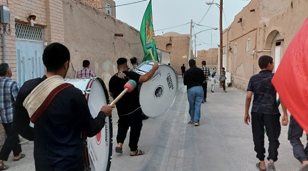 طنین محرم در کوچه پس کوچههای نایین + فیلم