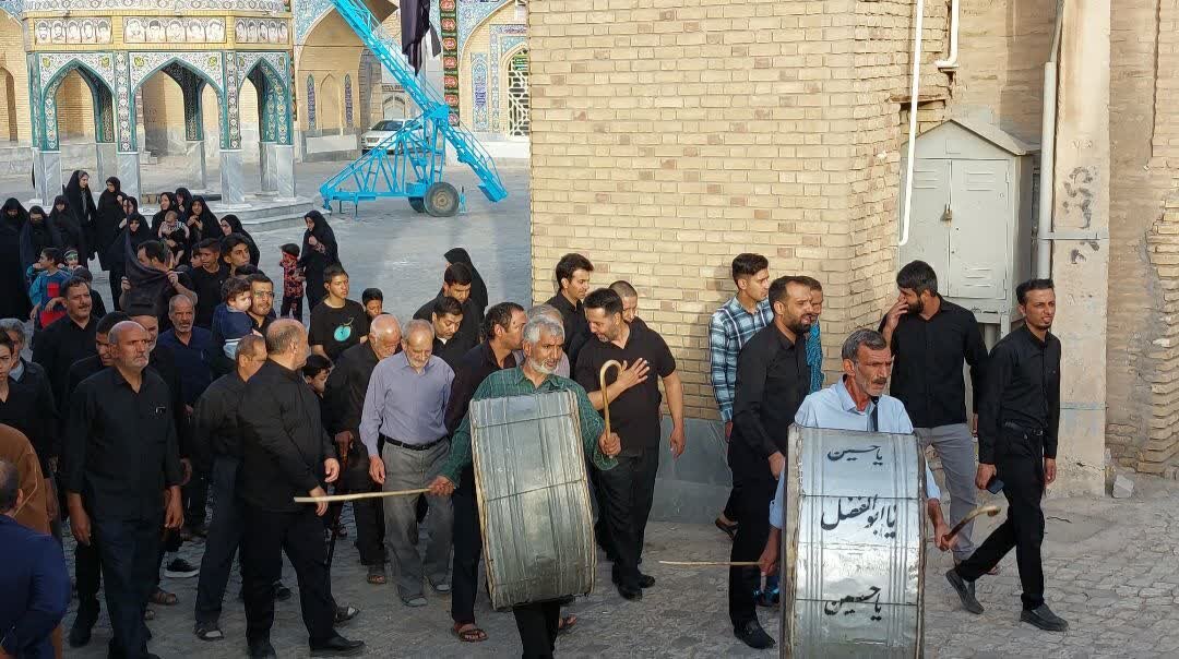 طنین محرم در کوچه پس کوچههای نایین + فیلم