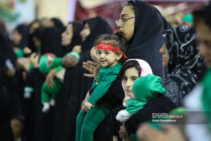 Hosseini infants iconic ceremony held worldwide