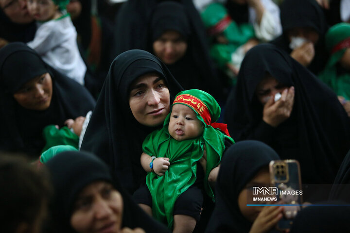 Hosseini infants iconic ceremony held worldwide