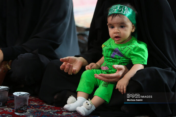 Hosseini infants iconic ceremony held worldwide