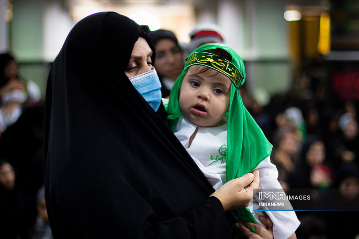 Hosseini infants iconic ceremony held worldwide