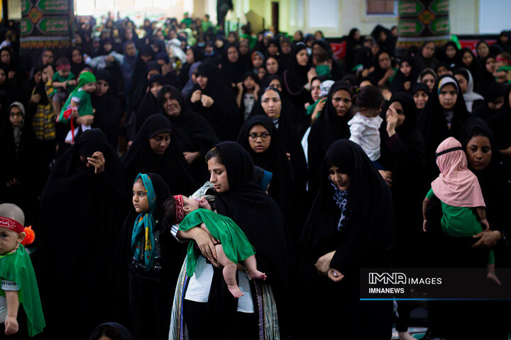 Hosseini infants iconic ceremony held worldwide