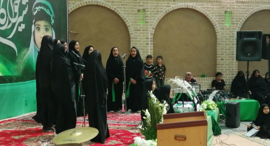 برگزاری مراسم شیرخوارگان حسینی در نطنز