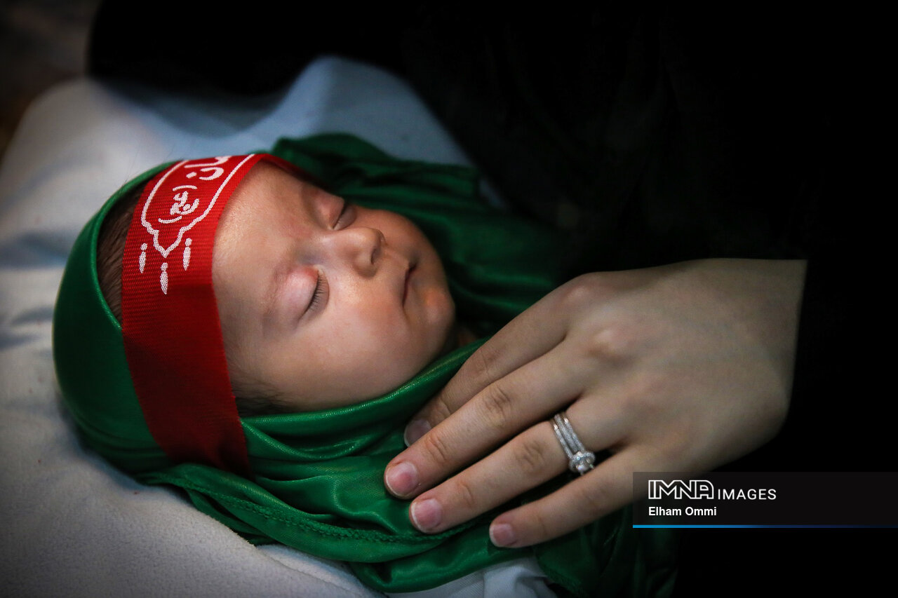 تسلیت شهادت حضرت علی اصغر (ع) ۱۴۰۲ + متن شب هفتم محرم