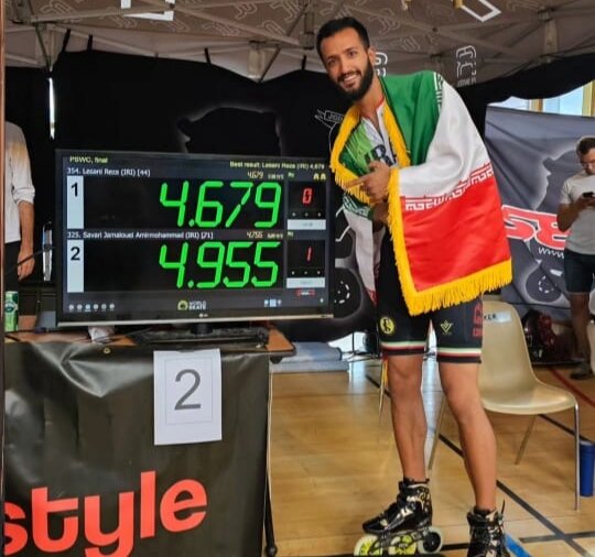 عملکرد درخشان ایرانیها در جام جهانی اسکیت فری استایل فرانسه