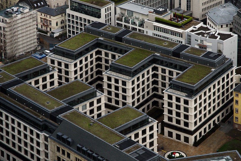 استراتژی راهروهای تهویه در فرانکفورت برای مقابله با گرما