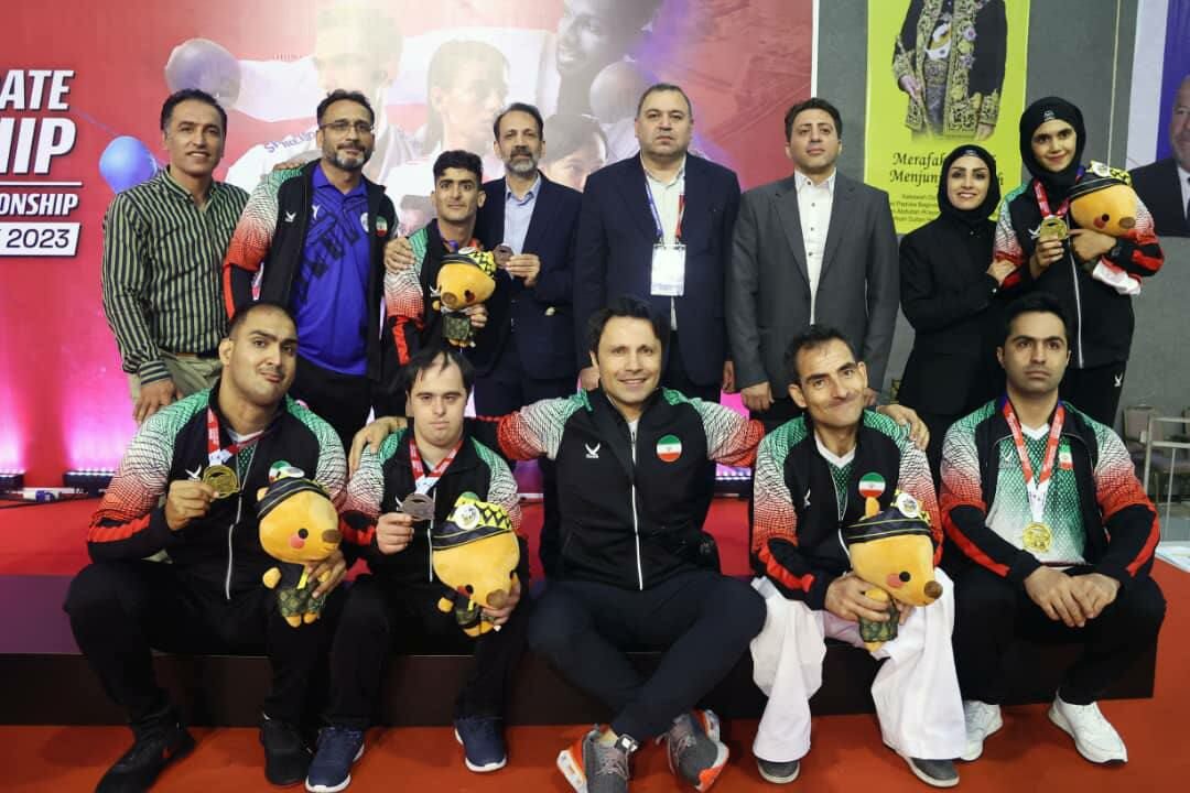 قهرمانی تیم پاراکاراته ایران در آسیا+ عکس