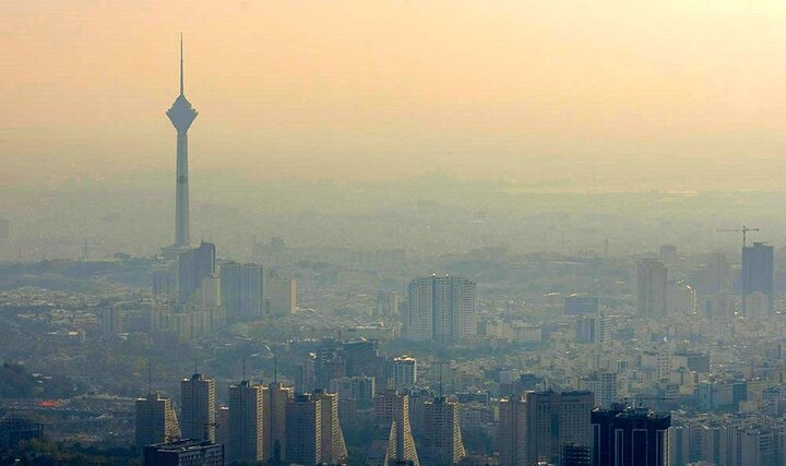 شاخص آلودگی هوای مناطق تهران؛ امروز ۳ آذر