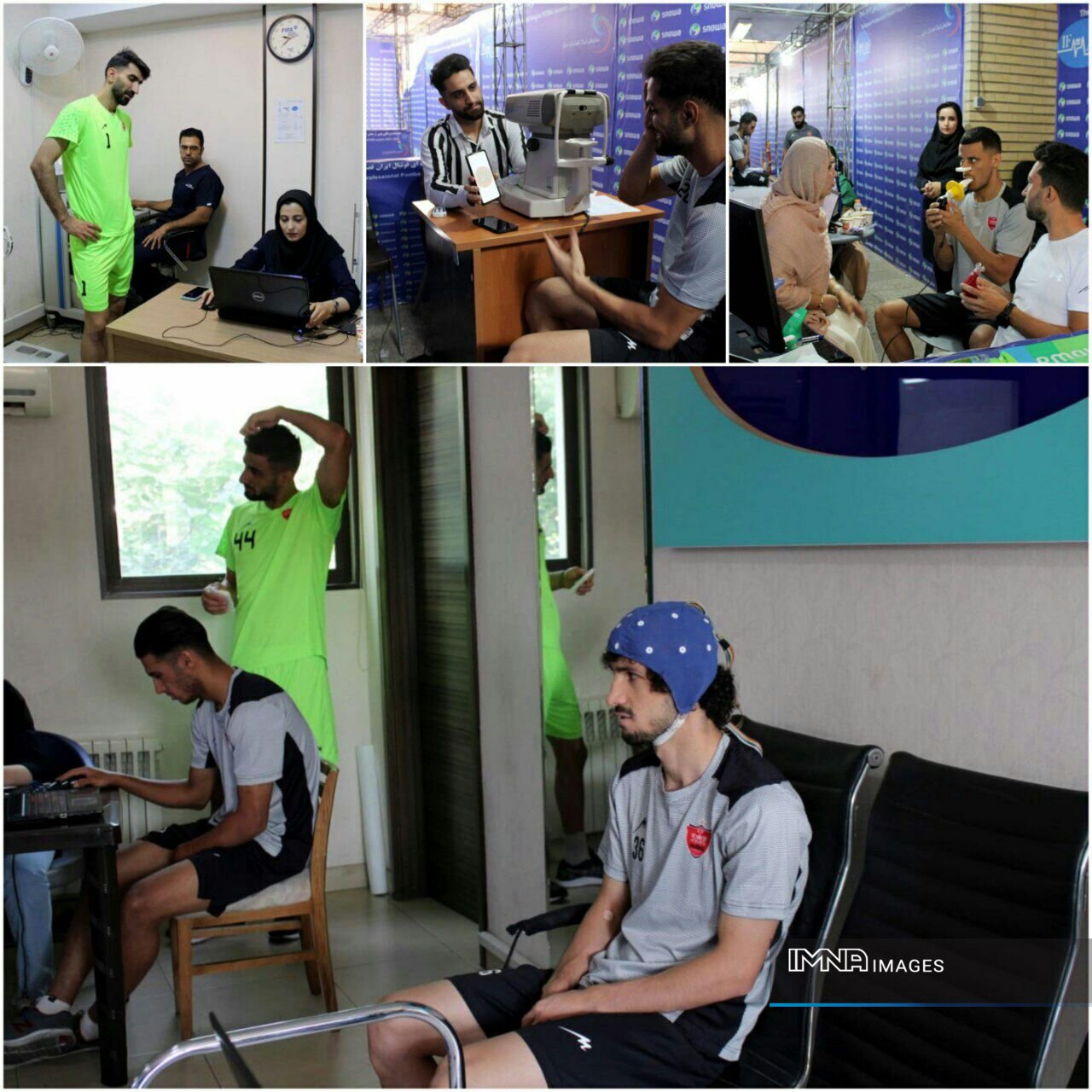 پرسپولیسیها به ایفمارک رفتند +عکس