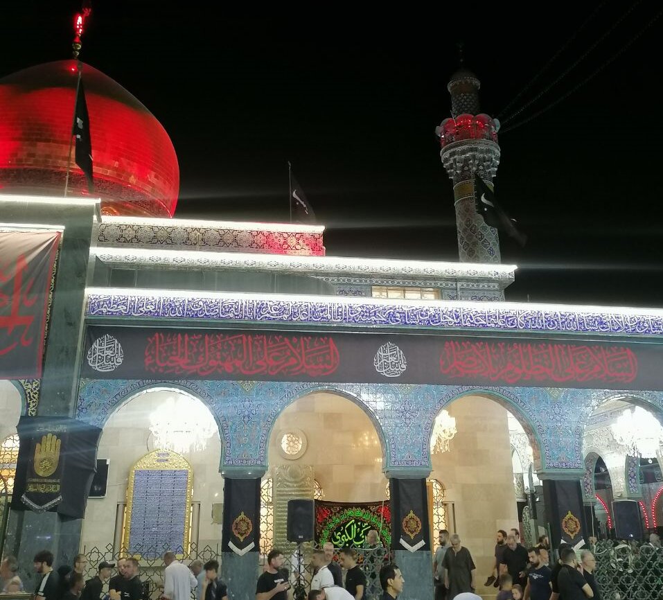 حرم امالمصائب(س) میزبان عزاداران سیدالشهدا(ع) شد