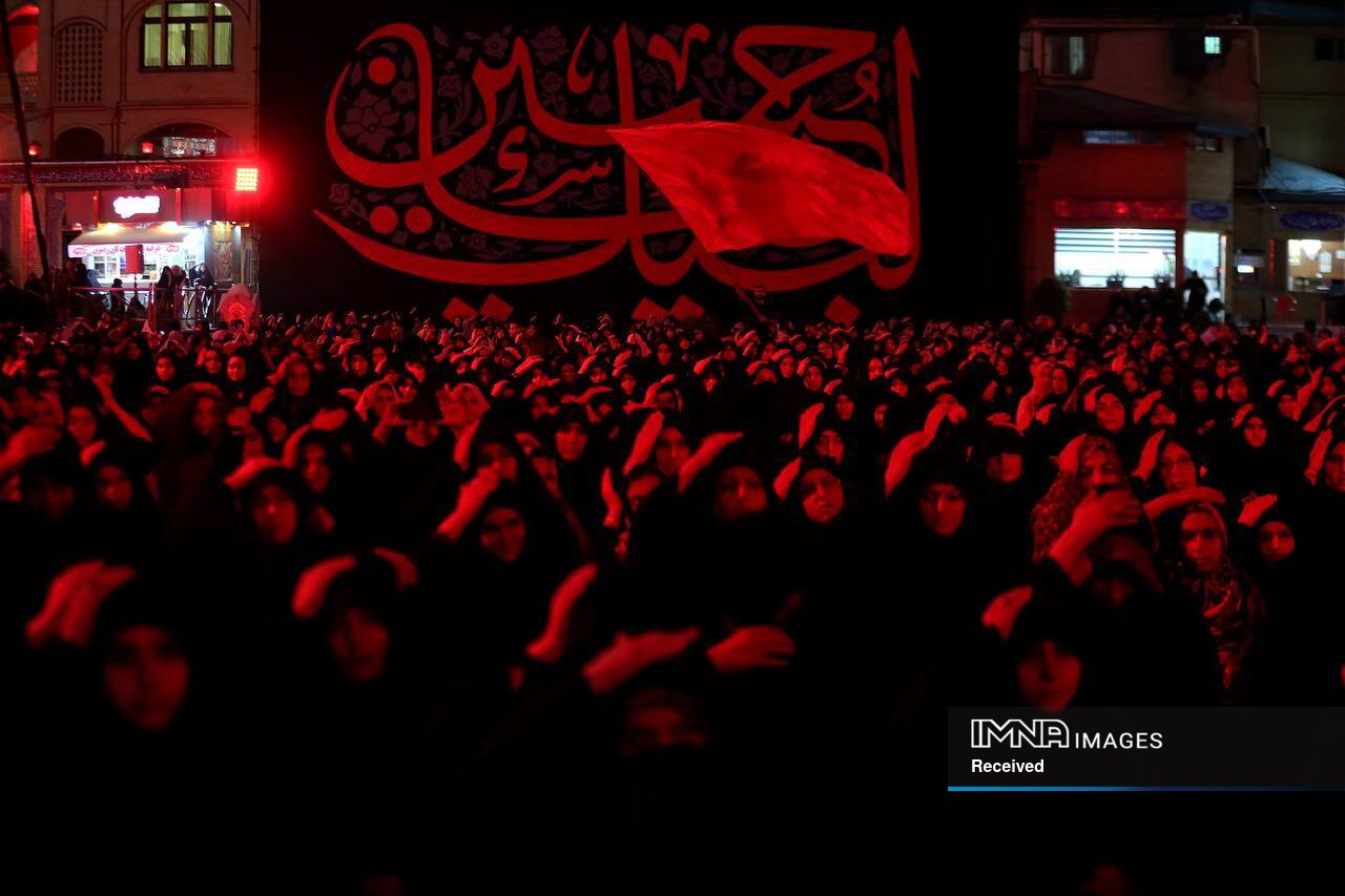 حسینیه‌ای به وسعت ایران+ تصاویر
