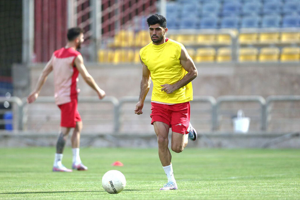 اسماعیلیفر به تمرینات سرخپوشان بازگشت+عکس