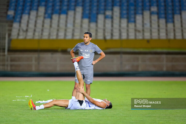 تمرین تیم فوتبال سپاهان