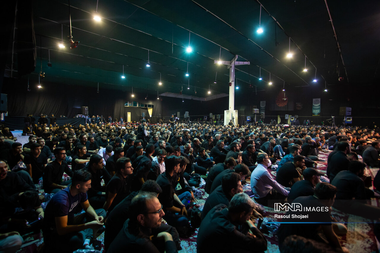 حسینیه‌ای به وسعت ایران+ تصاویر