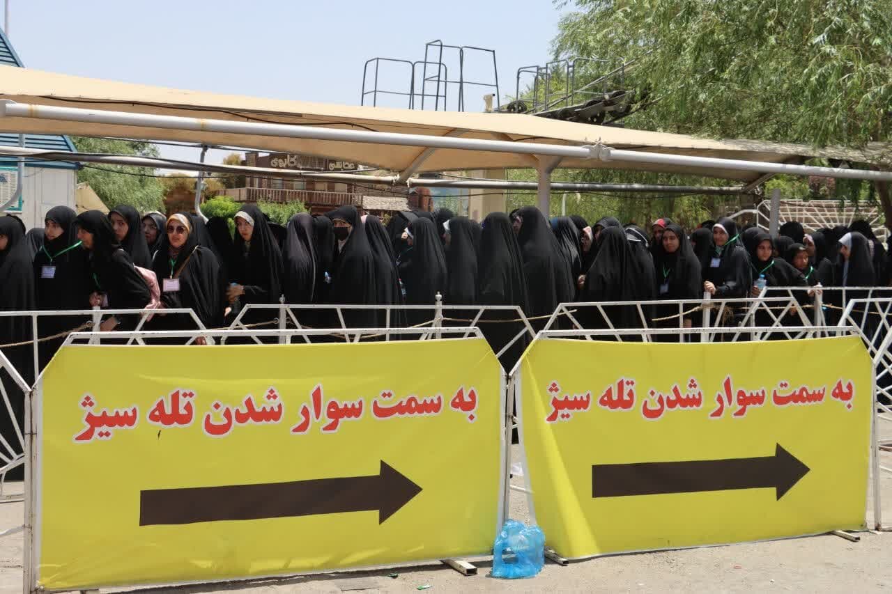 اعزام ۶۰۰ دختر زائر اولی اصفهانی به مشهد مقدس+ تصاویر