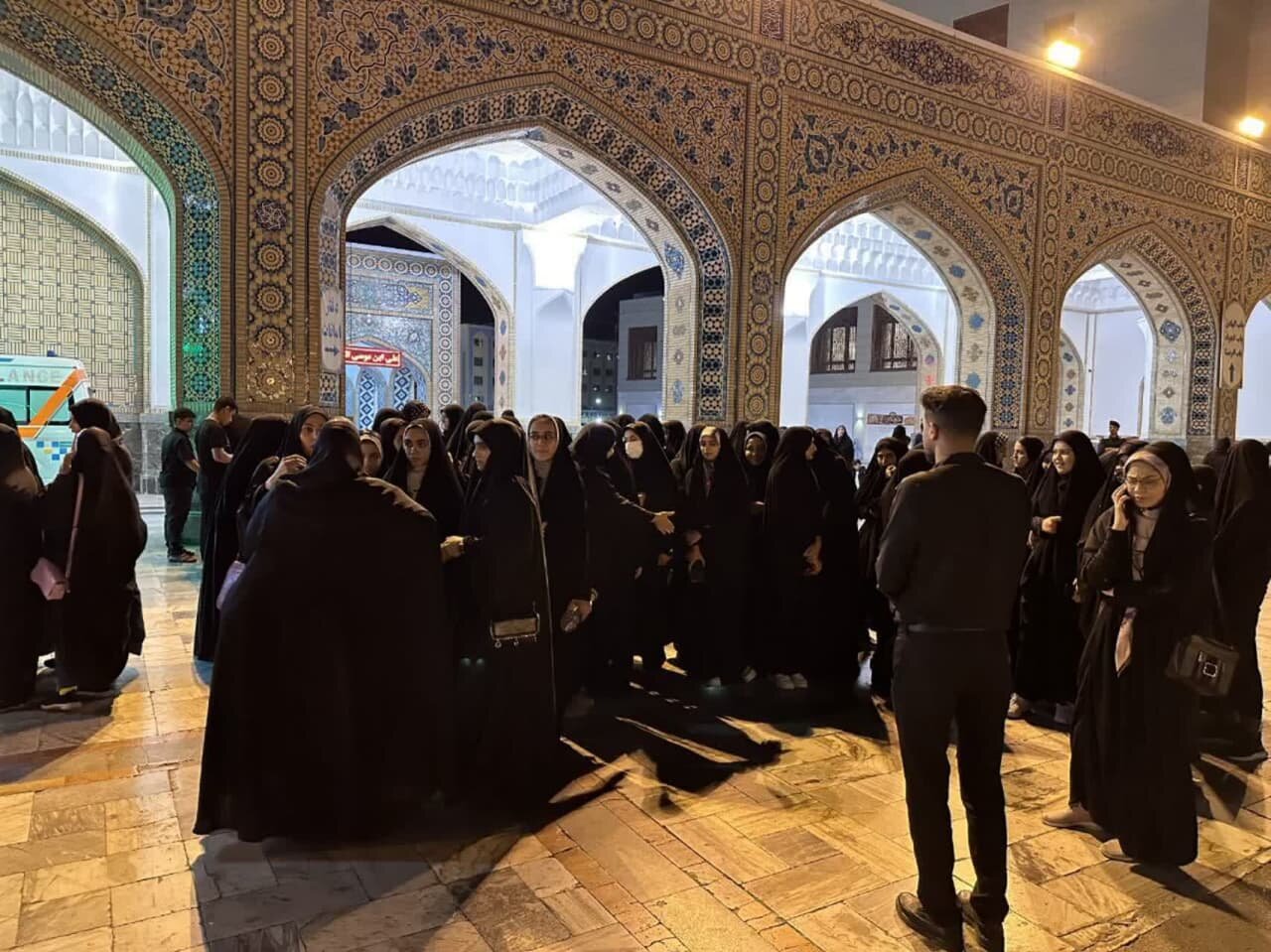 اعزام ۶۰۰ دختر زائر اولی اصفهانی به مشهد مقدس + تصاویر