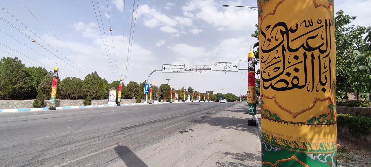 هویتبخشی به سیمای بصری در آرامستان باغ رضوان ویژه محرم ۱۴۰۲