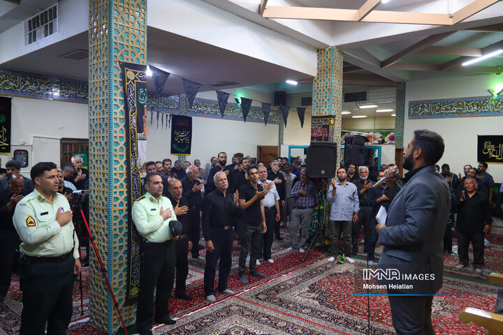 مراسم عزاداری روز هشتم محرم در مسجد قبا پایانه کاوه