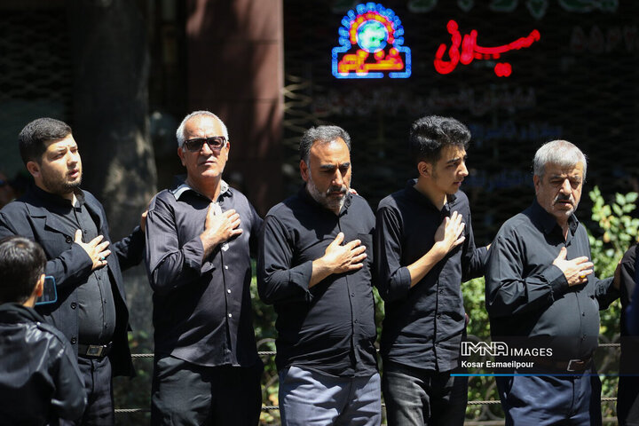 عزاداری روز تاسوعا در تبریز