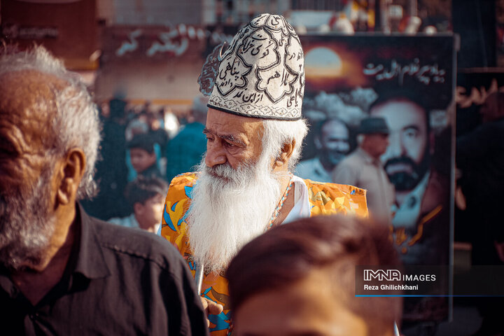 مراسم عزاداری تاسوعای حسینی در نجف‌آباد
