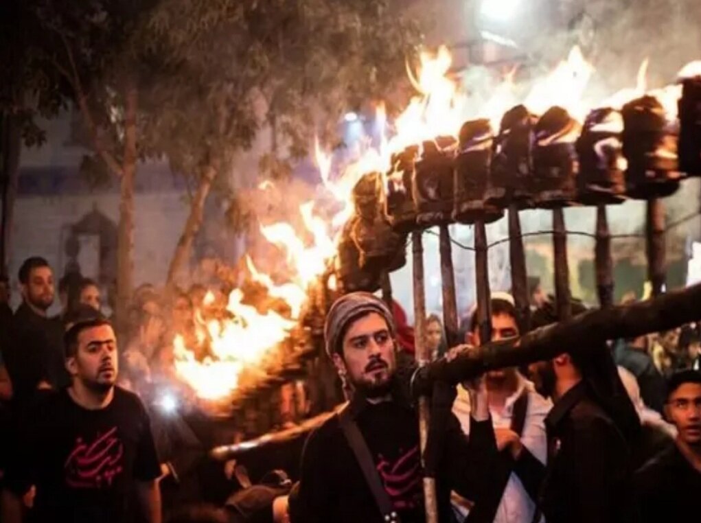 از علمگردانی تا شیدونه و سینهگردانی حضرت قاسم(ع)