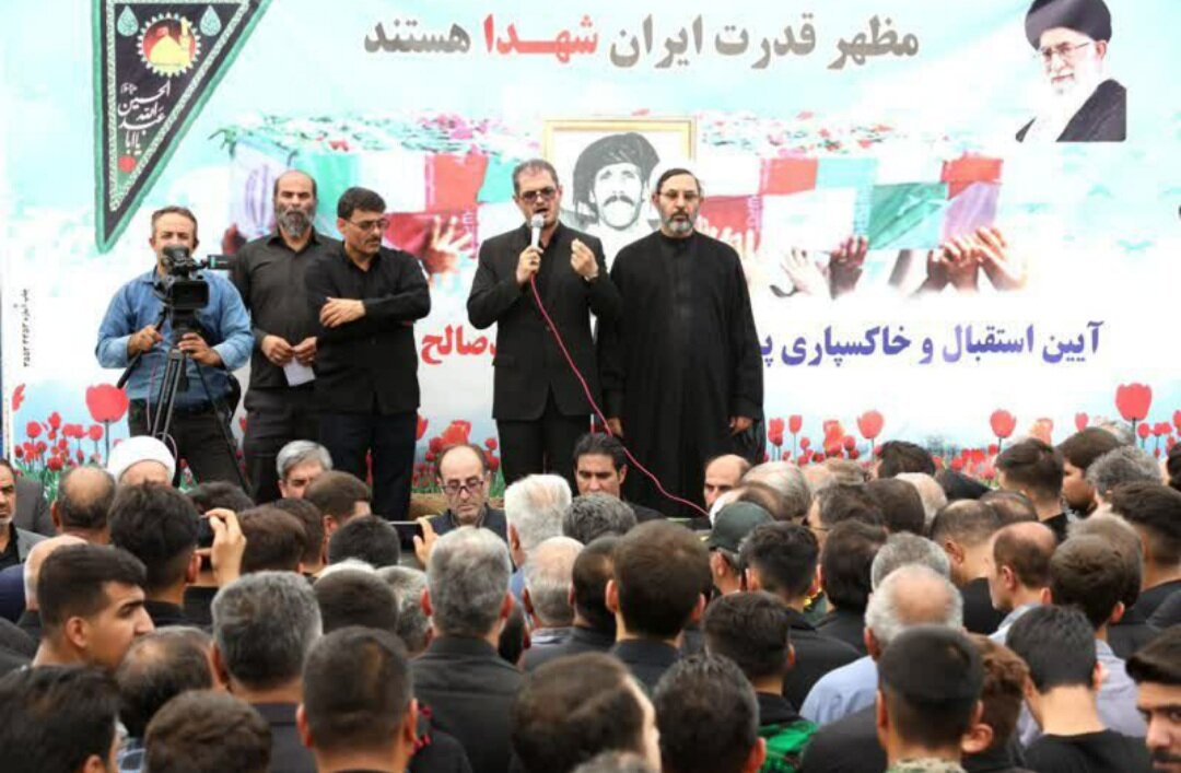 پیکر شهید «محمدصالح جعفری» بعد از ۴۳ سال در زادگاه خود آرام گرفت