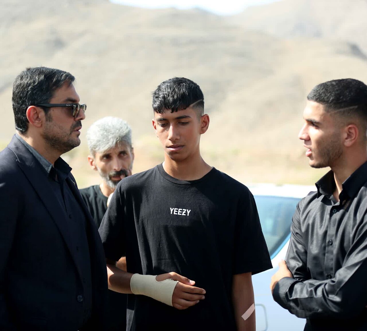 حضور مدیرعامل ذوبآهن در مراسم تشییعجنازه بازیکن آکادمی فوتبال این باشگاه +عکس