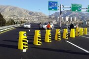 وضعیت راه‌های کشور؛ آزادراه تهران –شمال و جاده چالوس بسته شد