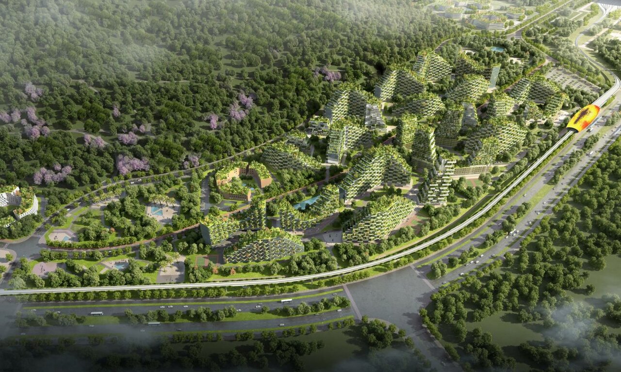 چین، میزبان نخستین شهر جنگلی جهان