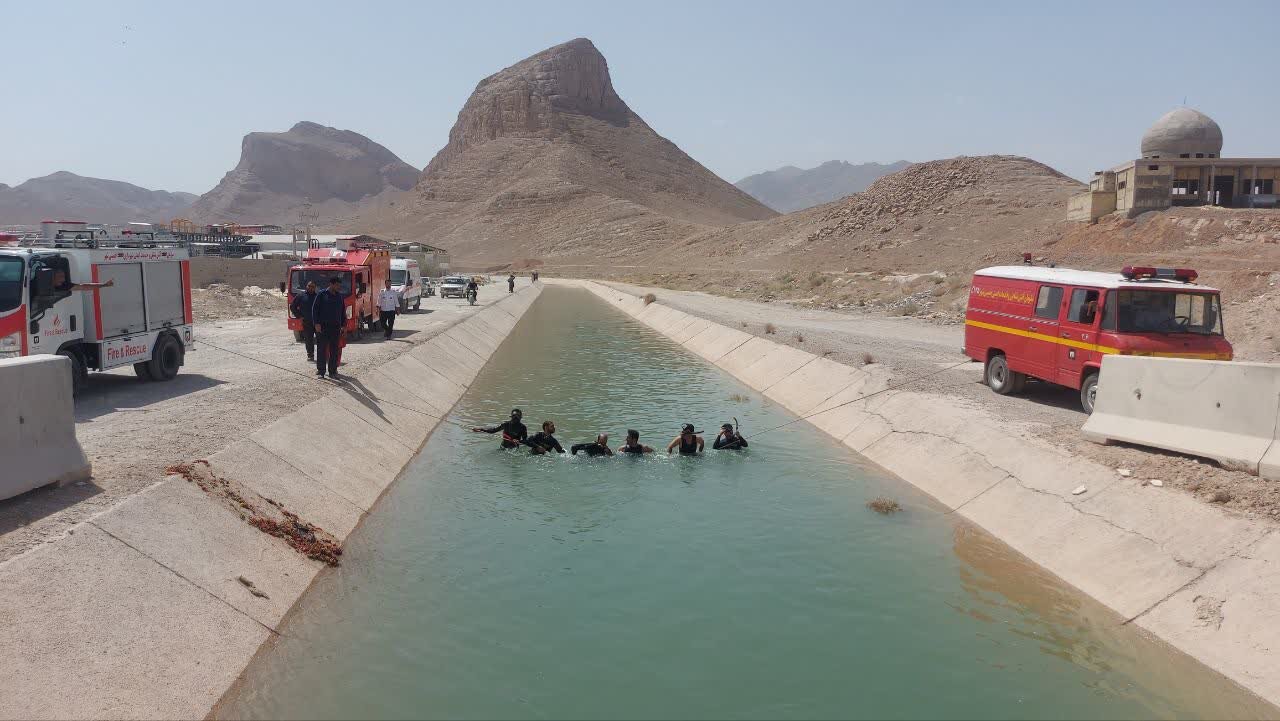 فوت و مصدوم شدن ۳ تبعه افغان در پی غرق‌شدگی در کانال آب + عکس