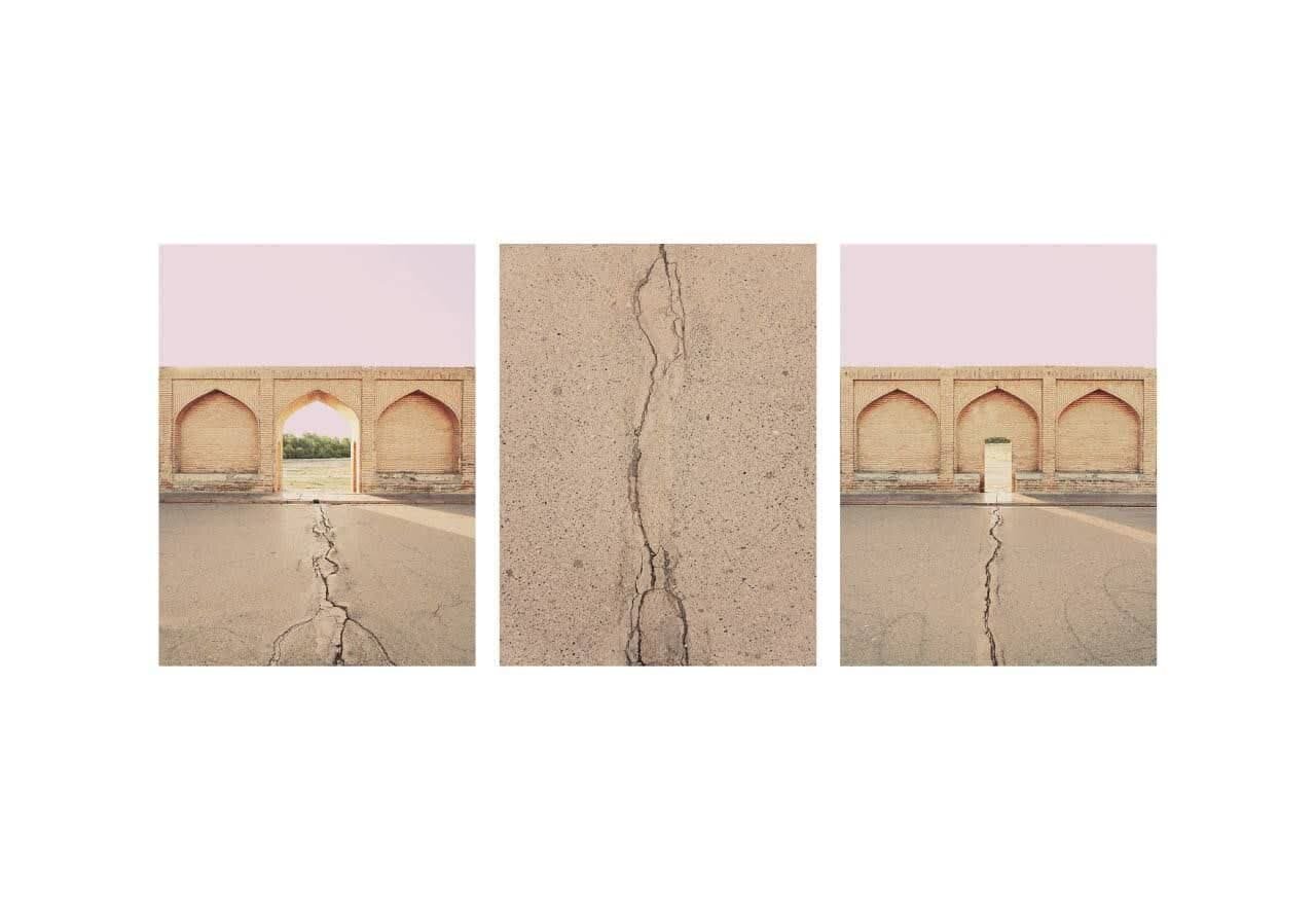 نمایش آسیب‌های بناهای تاریخی اصفهان در نمایشگاه عکس«ورود به آب ممنوع»