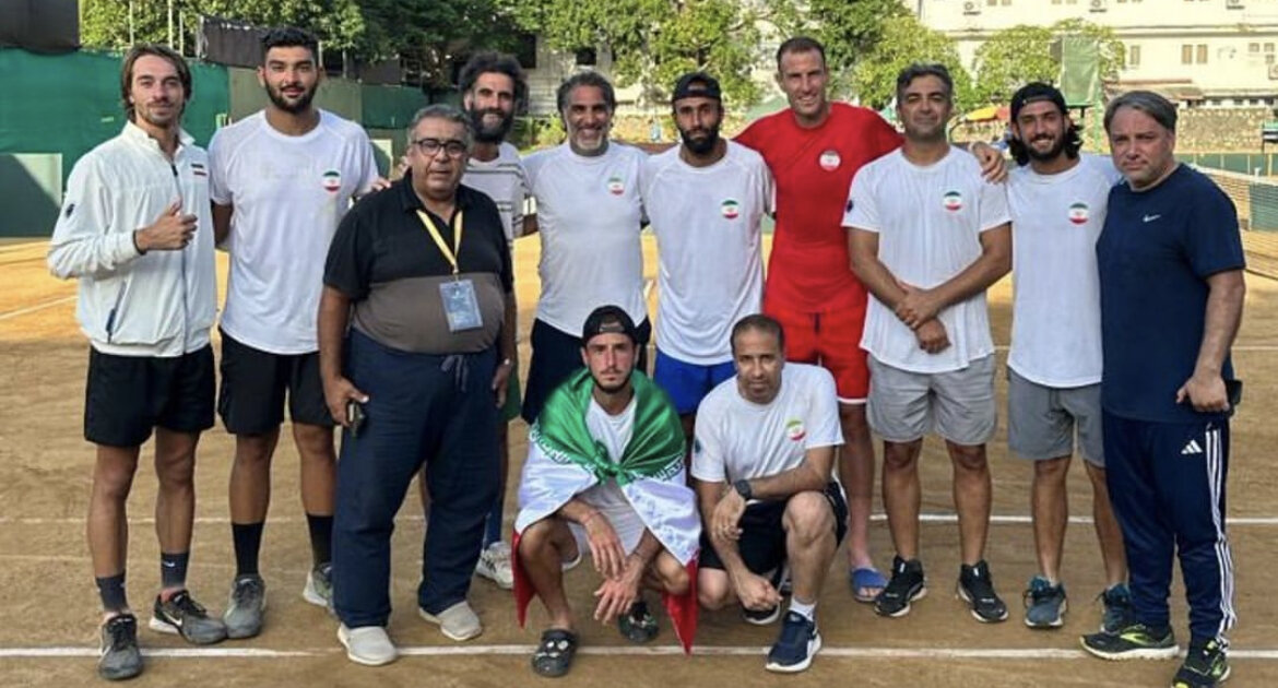 قهرمانی ملی پوشان تنیس ایران در مسابقات دیویس کاپ