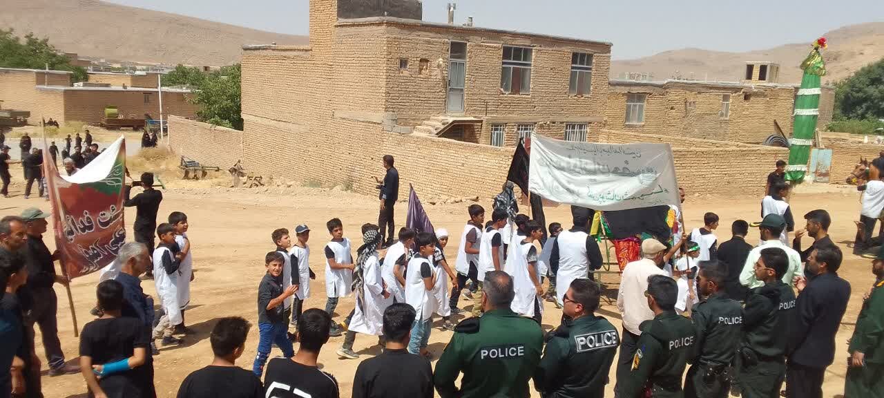 حنا؛ میزبان مراسم نمادین سومین روز شهادت اباعبدالله الحسین(ع)