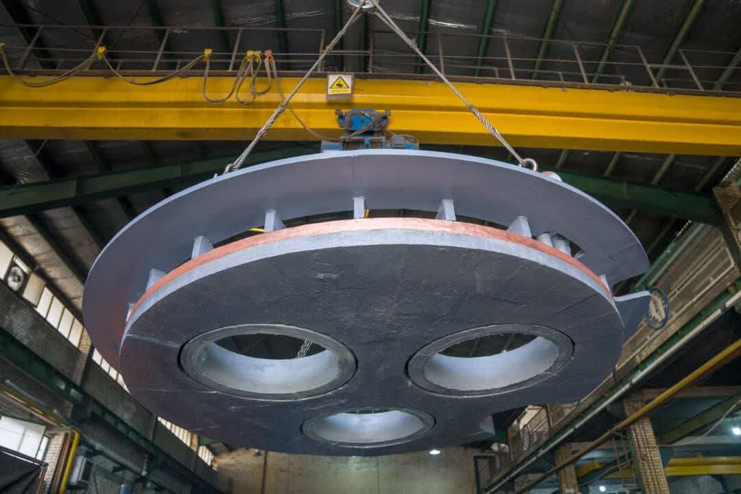 ساخت دلتای مسی آبگرم کوره قوس الکتریکی جهان در شرکت فولاد خوزستان