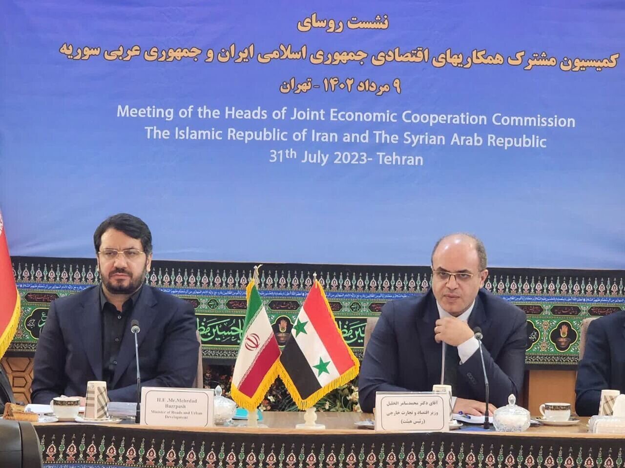 ایجاد شرکت مشترک ایران و سوریه برای ارائه خدمات به ایرانی‌ها