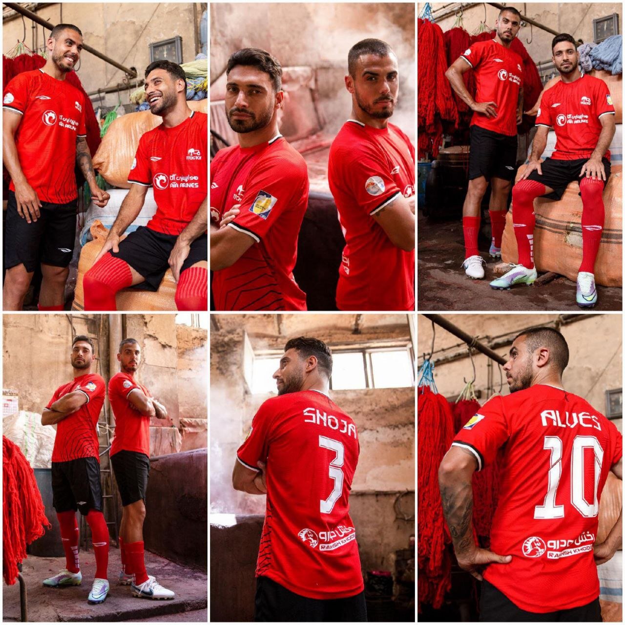 رونمایی از پیراهن تیم فوتبال تراکتور