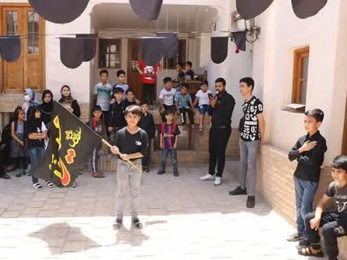 عزاداری و سوگواری کودکان کار در سمنان